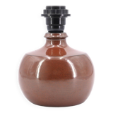 Burgundy brown ceramic lamp Sncf Mardandises