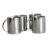Ensemble de 4 tasses en inox