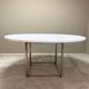 Table à manger danoise vintage par Poul Kjaerholm pour Fritz Hansen 'PK 54'