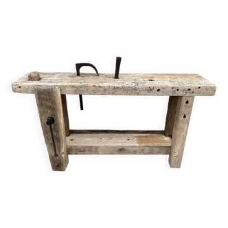 Old small carpenter's workbench