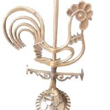 Max Le Verrier rooster candle holder