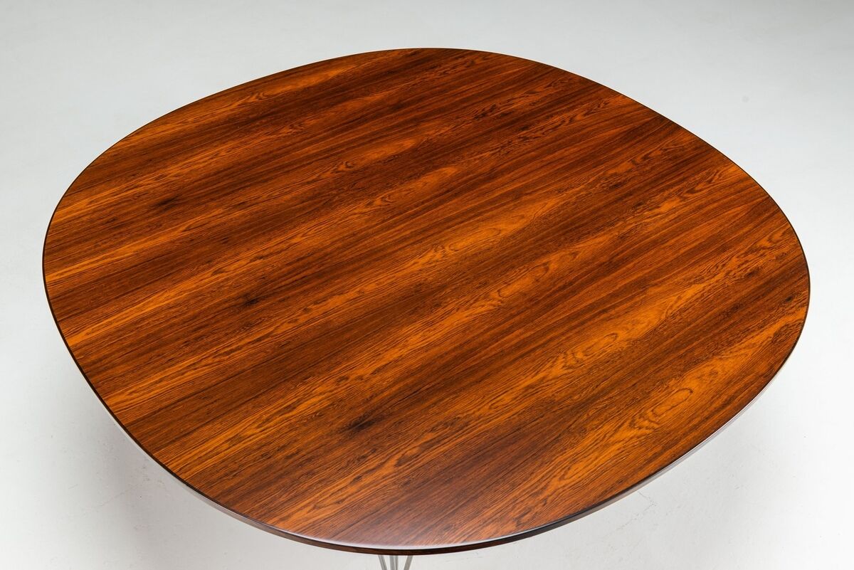 Piet Hein & Bruno Mathsson Superellipse coffee table Fritz Hansen Denmark 1968