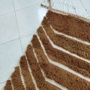 Traditional handmade pure wool Berber rug size 150x250 cm