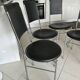 4 chaises signées calligaris