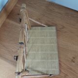 Rattan wicker wall shelf