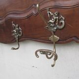 Old coat rack, 7 hooks
