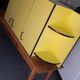 Meuble formica jaune