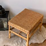 Rattan coffee table