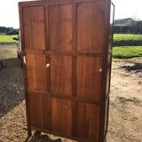 Art deco bookcase oak