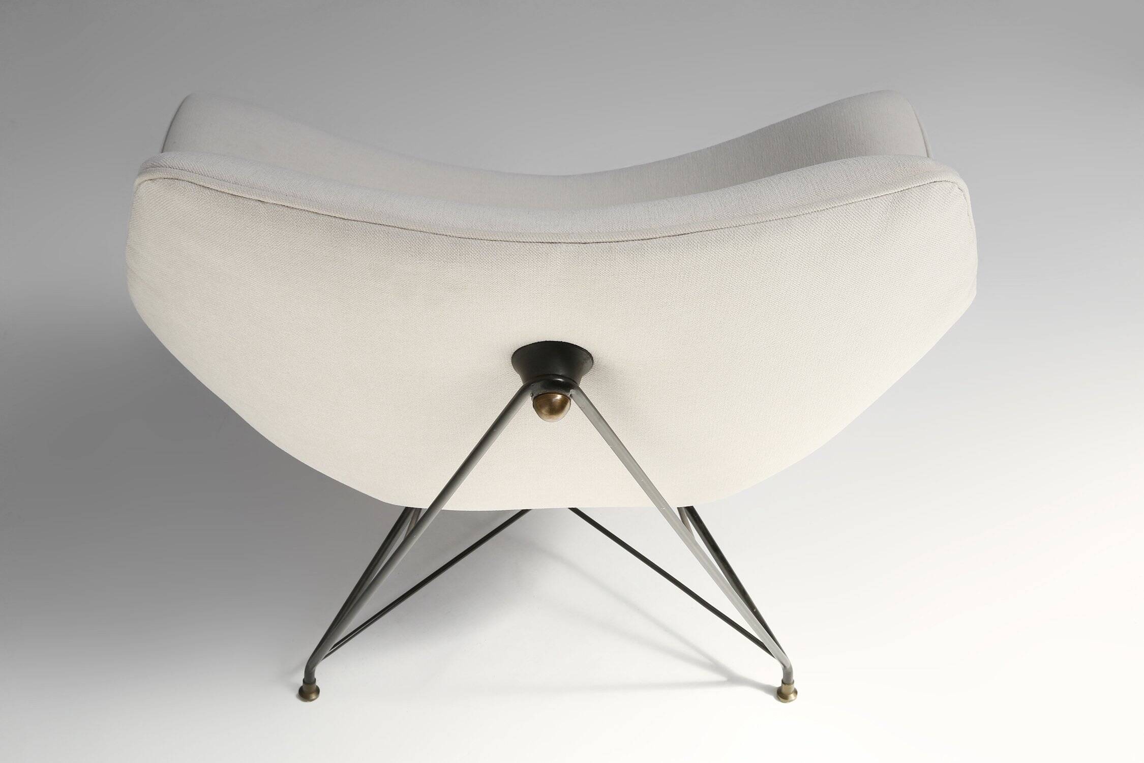 Cosmos Living Room Set of 3 by Augusto Bozzi for Saporiti, Italy, 1954