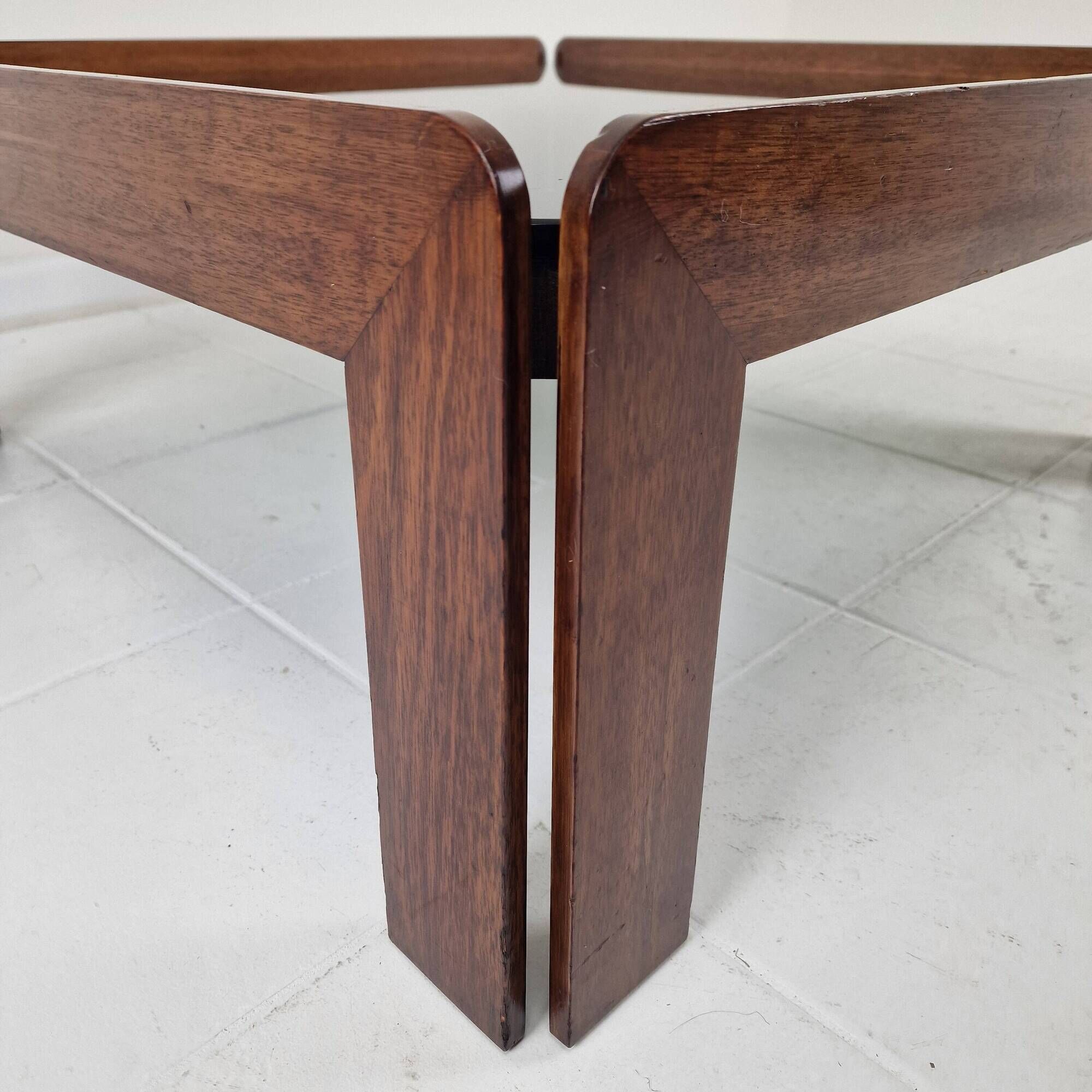 Mid-Century Italian Coffee Table by Afra & Tobia Scarpa for Cassina, 1960s