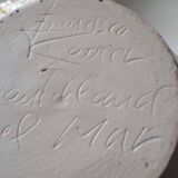 Vase jug art pottery signed