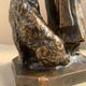Statuette plâtre Art Nouveau