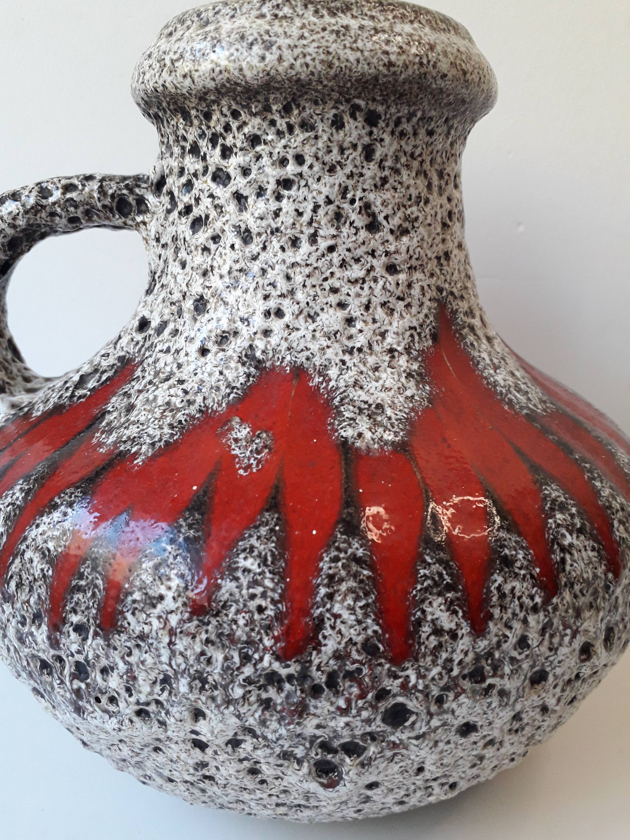 Ceramic vase Keramik Lora Scheurich (1960s)