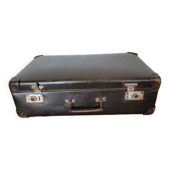 Antique cardboard suitcase