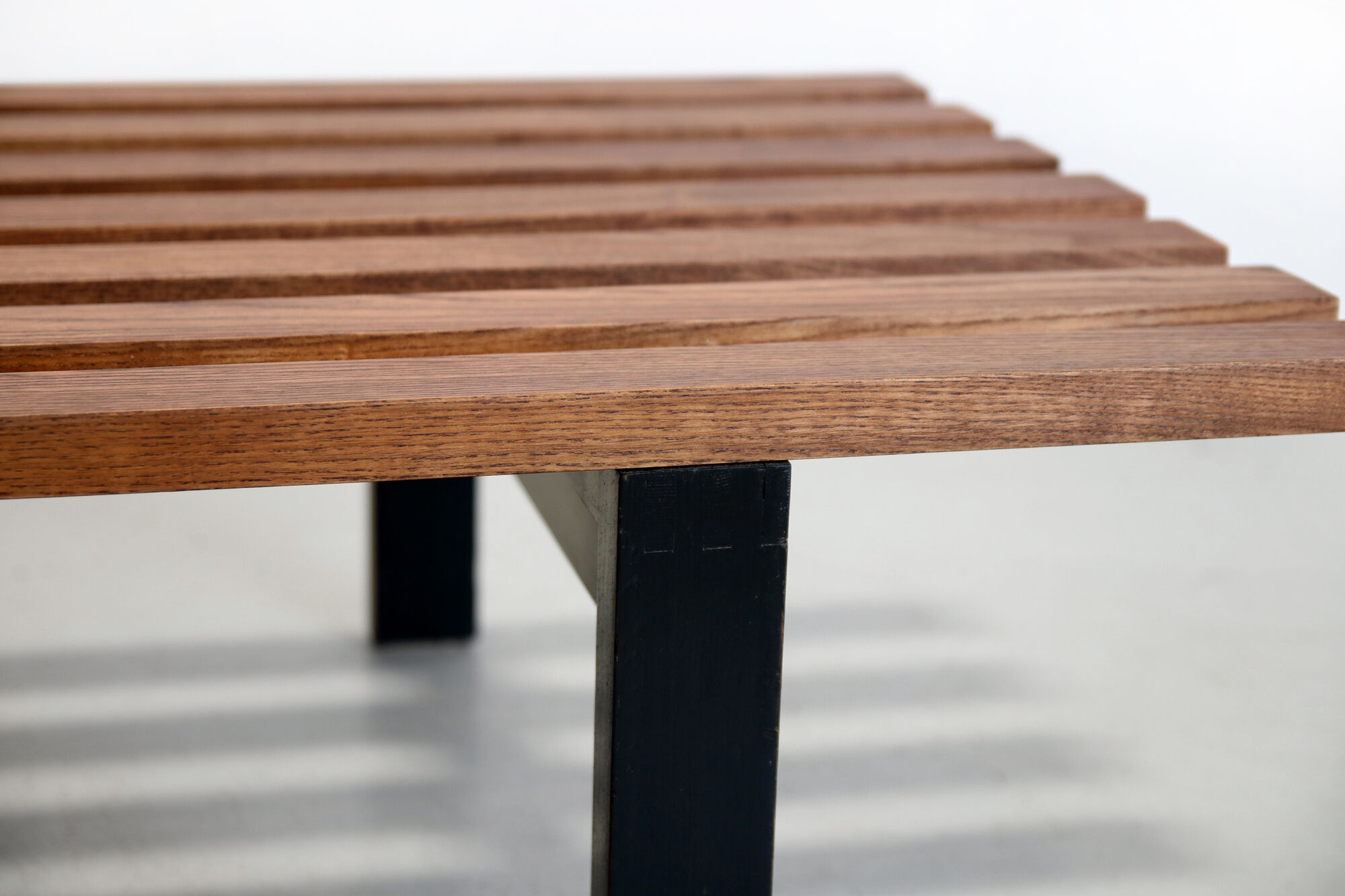 Vintage Martin Visser BZ71 slat bench for Spectrum, The Netherlands