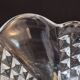 Cornet or tulip vase, centrepiece, Baccarat crystal 19th century