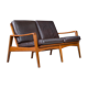 Canapé scandinave en teck du milieu du siècle par Arne Wahl Iversen pour Comfort, Danemark, années 1960
