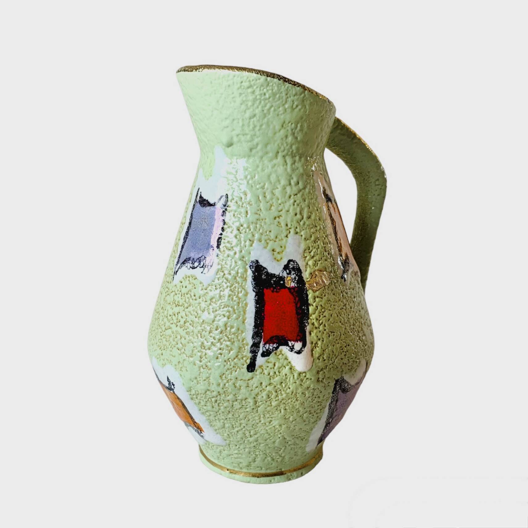 Small West Germany Modernist Vase - Model 298 14