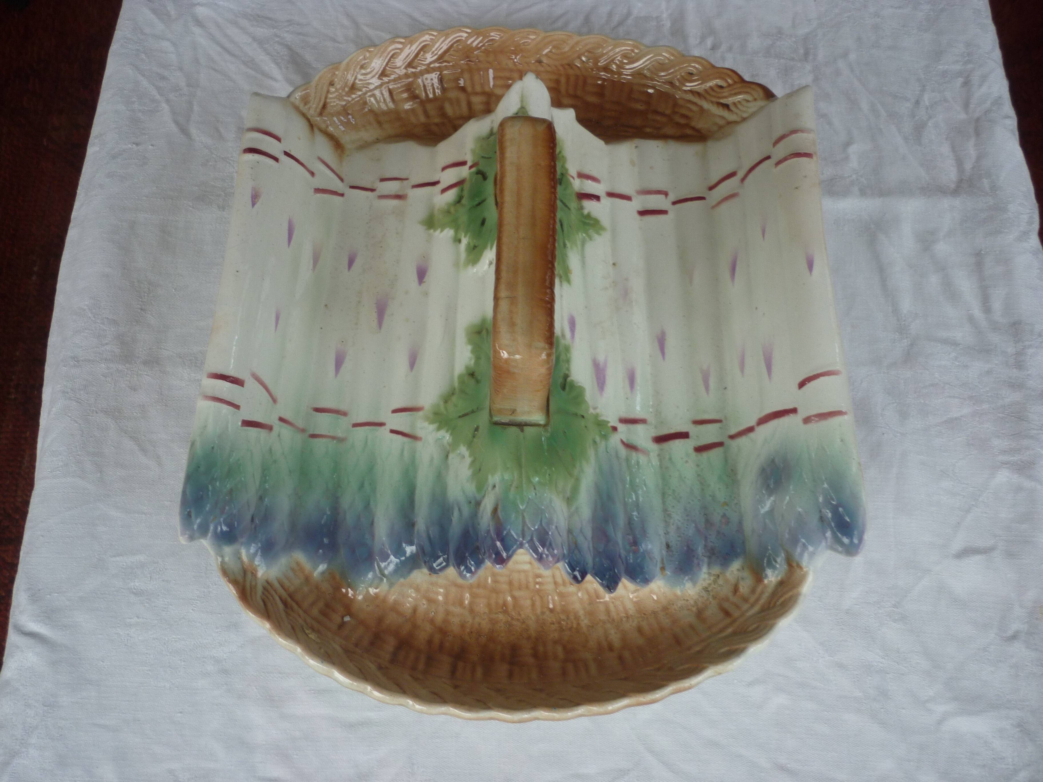 Asparagus dish in St Amand slurry