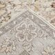 Vintage Brown & Beige Floral Bordered Rug, 184x268Cm