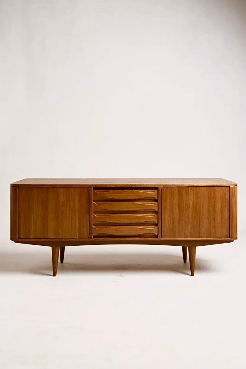 Buffet scandinave en teck par Bernhard Pedersen & Søn, années 1960-70