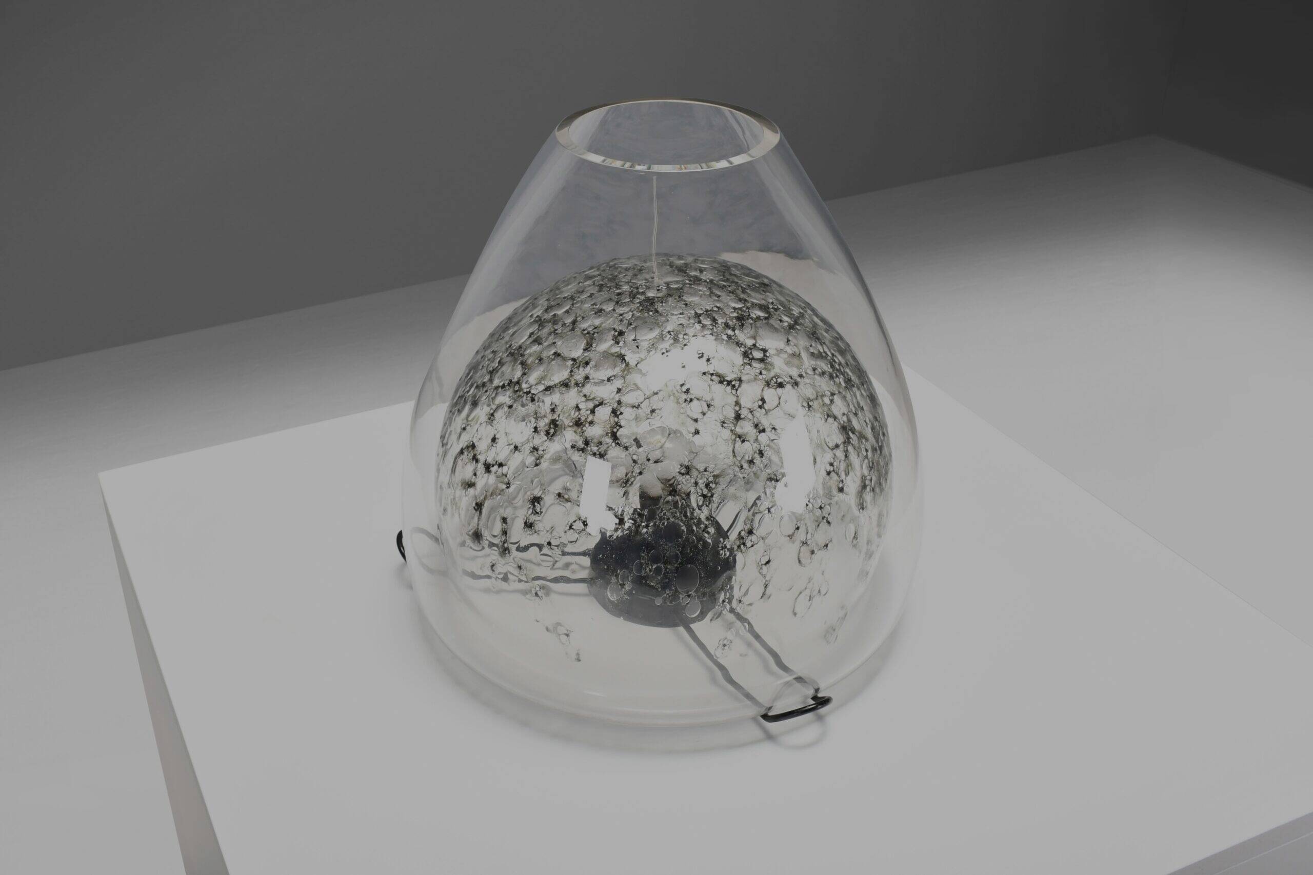 Large Murano glass table lamp by La Murrina, Italy 1970s