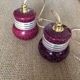 Vintage pendant lamps