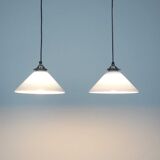 Set of 2 hanging lamps 1930