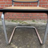 Cesca design chair b32 model black and chrome