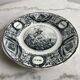 Talking plate Creil and Montereau "a baricade" number 1