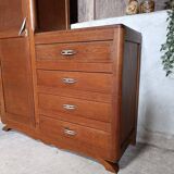 Asymmetrical wardrobe