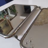 Old barber mirror