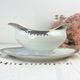 Vintage saucière porcelaine limoges silver made in france