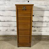 Curtain filing cabinet
