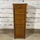 Curtain filing cabinet