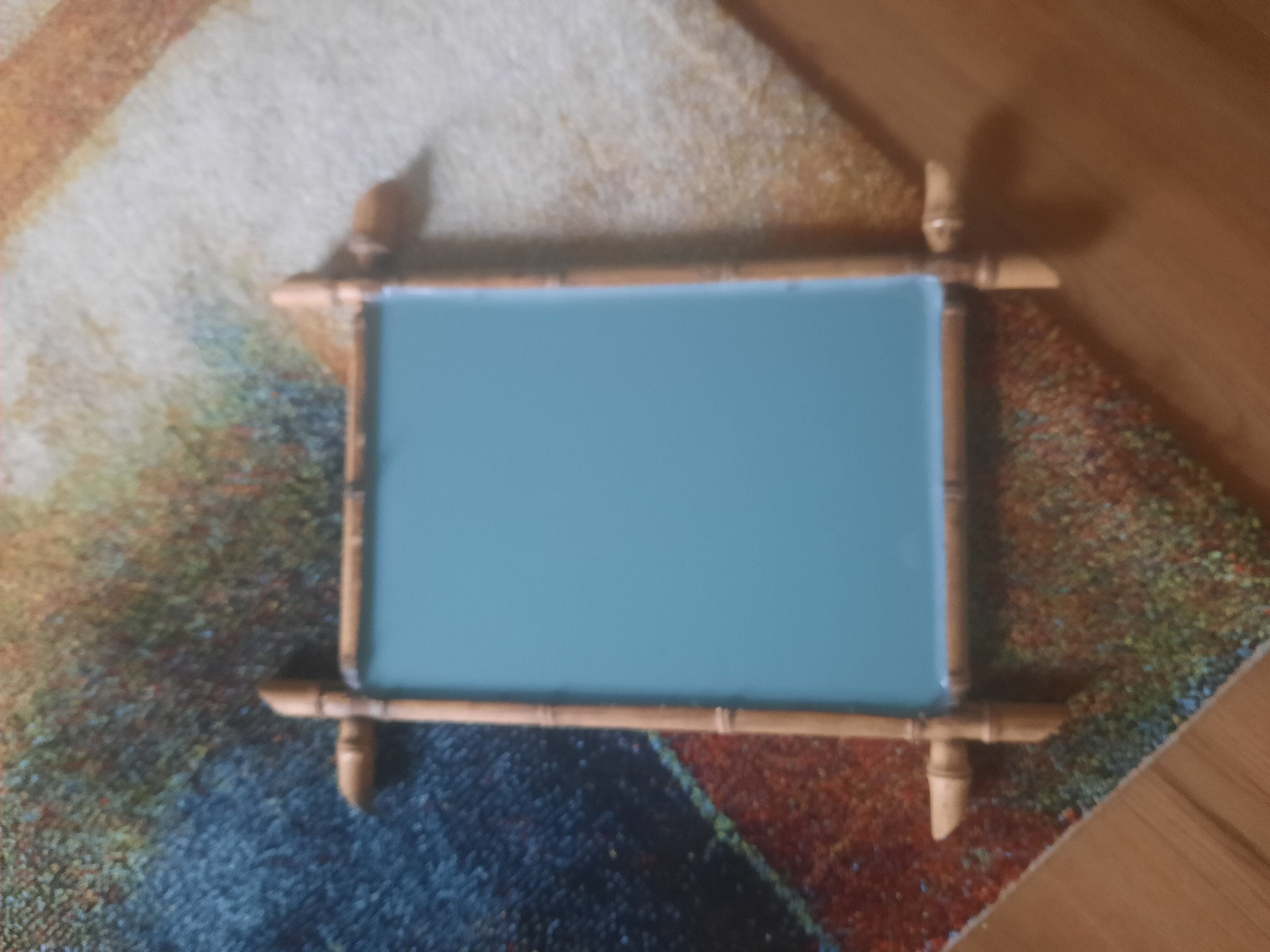 Vintage wooden mirror
