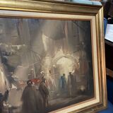 Signed orientalist painting