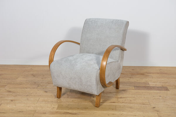 Paire de fauteuils Model 410 par Jindřich Halabala pour Up Závody, années 1930