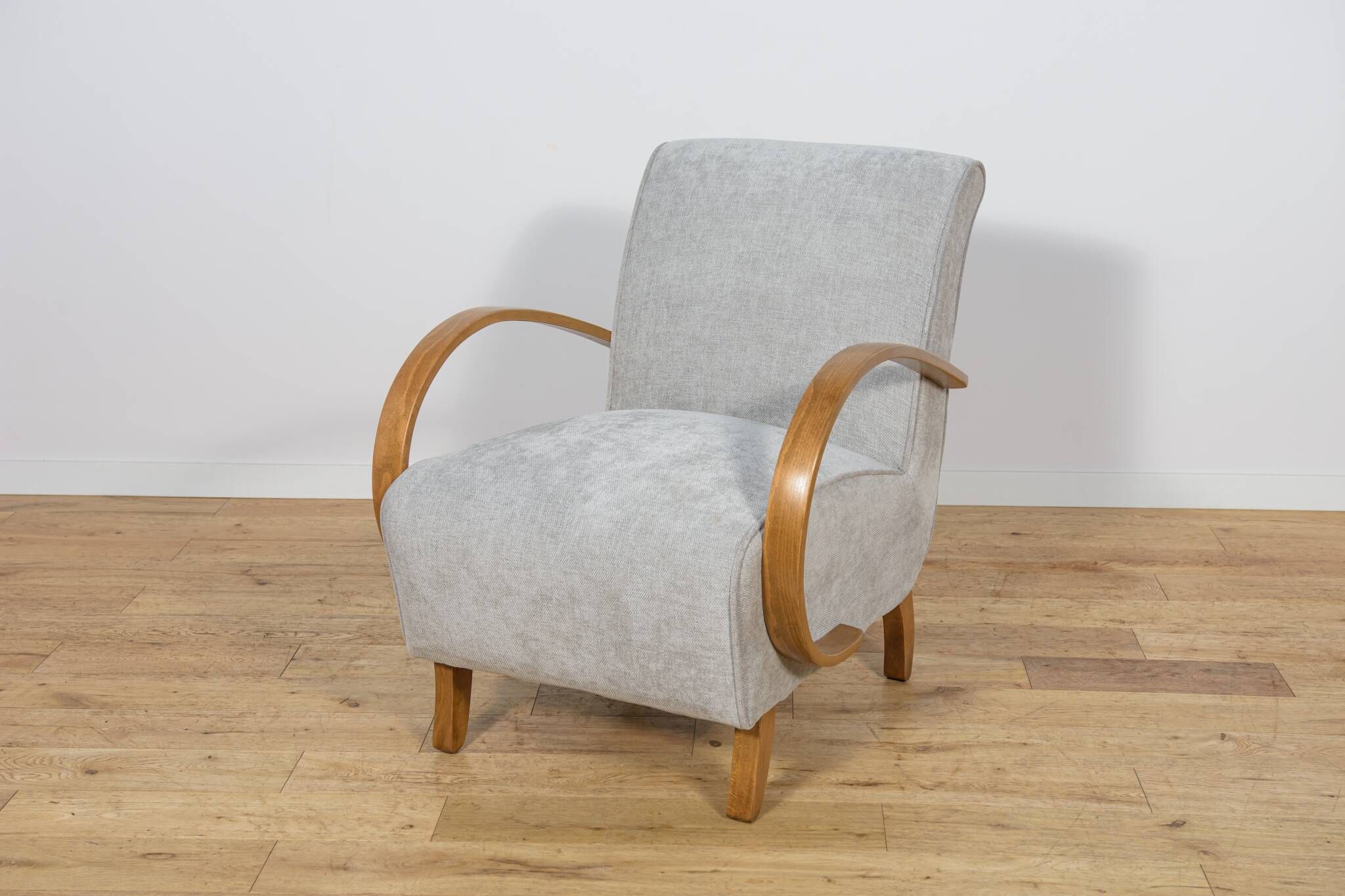 Model 410 armchairs by Jindřich Halabala for Up Závody, 1930s, set of 2