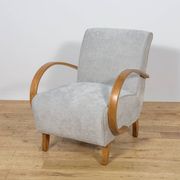 Model 410 armchairs by Jindřich Halabala for Up Závody, 1930s, set of 2