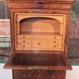 Secretary Louis Philippe in walnut, XIX
