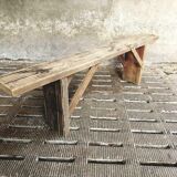 Old bench sidetable pine bench