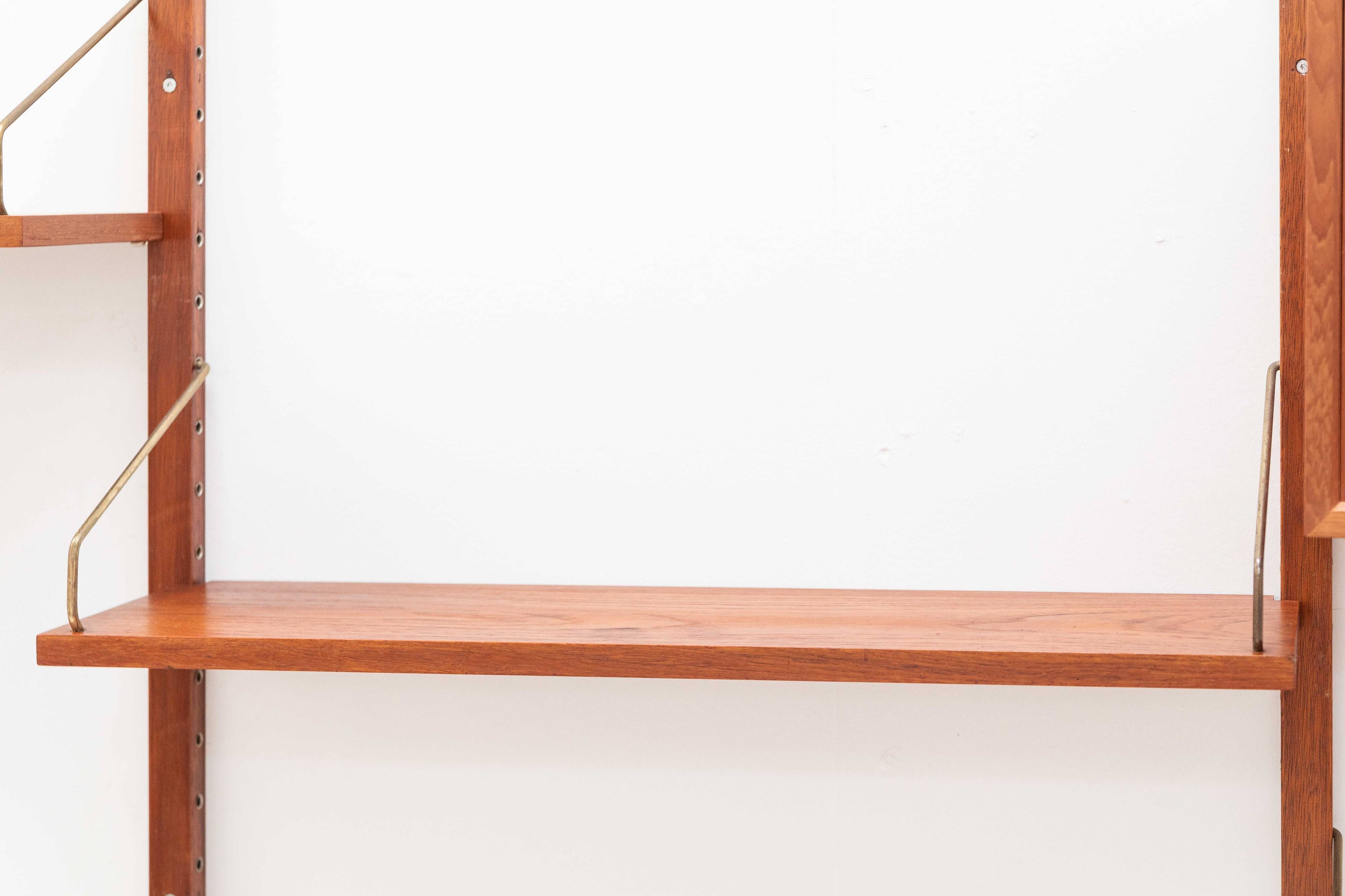 3-bay Cado wall unit by Poul Cadovius