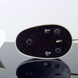 Lampes de table en bakélite blanche, années 1930