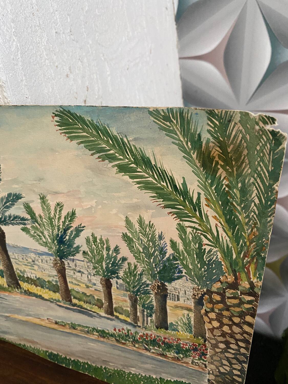 Aquarelle Maroc 1942