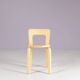 1950s Alvar Aalto pine wooden chair model: 65