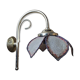 Applique abat jour nacre fleur pétale peau unique support