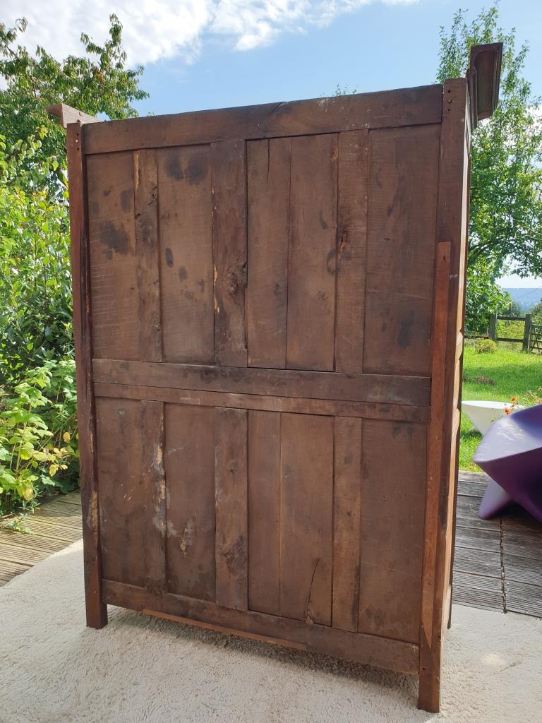 Wardrobe in oak XVIIIth