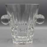 Very beautiful crystal champagne bucket signed st louis or baccarat